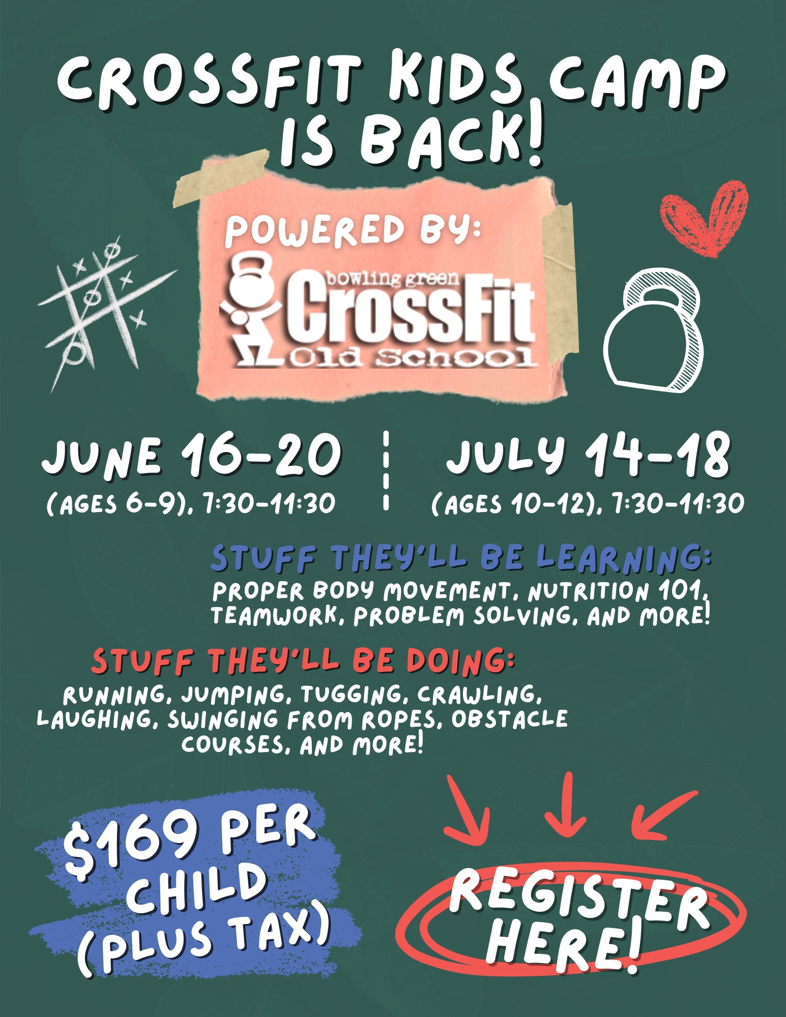 CrossFit Kids Camp - Register Here