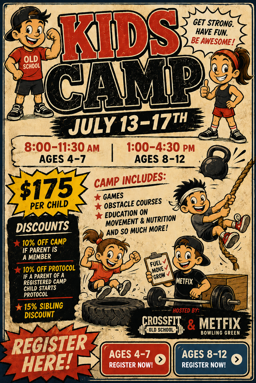 Kids Camp Poster